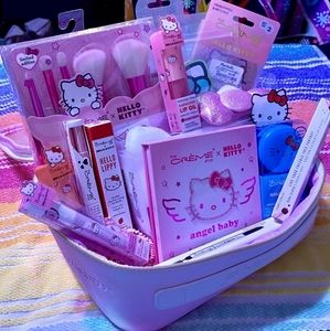Brand New! Hello Kitty creme and More Gift Basket Set!